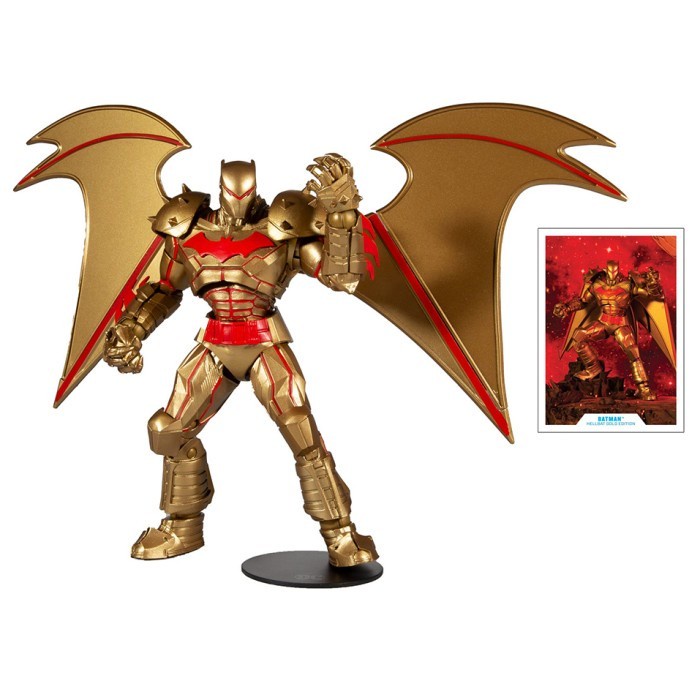 Figure McFarlane Batman Hellbat Gold Edition Original