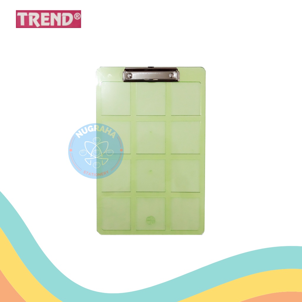 

CLIPBOARD PLASTIK TREND 501 (1 PCS)