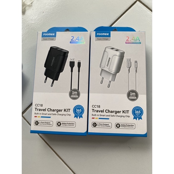 Travel Charger KIT FOOMEE CC18