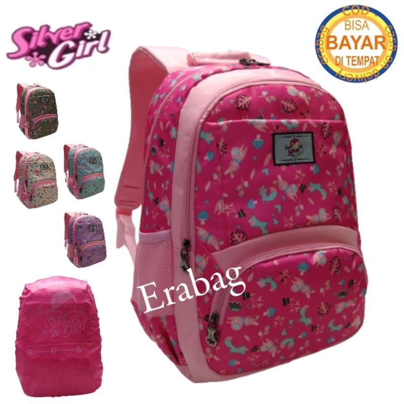 Tas Ransel sekolah Silver girl by Alto Anak Perempuan 72189V1