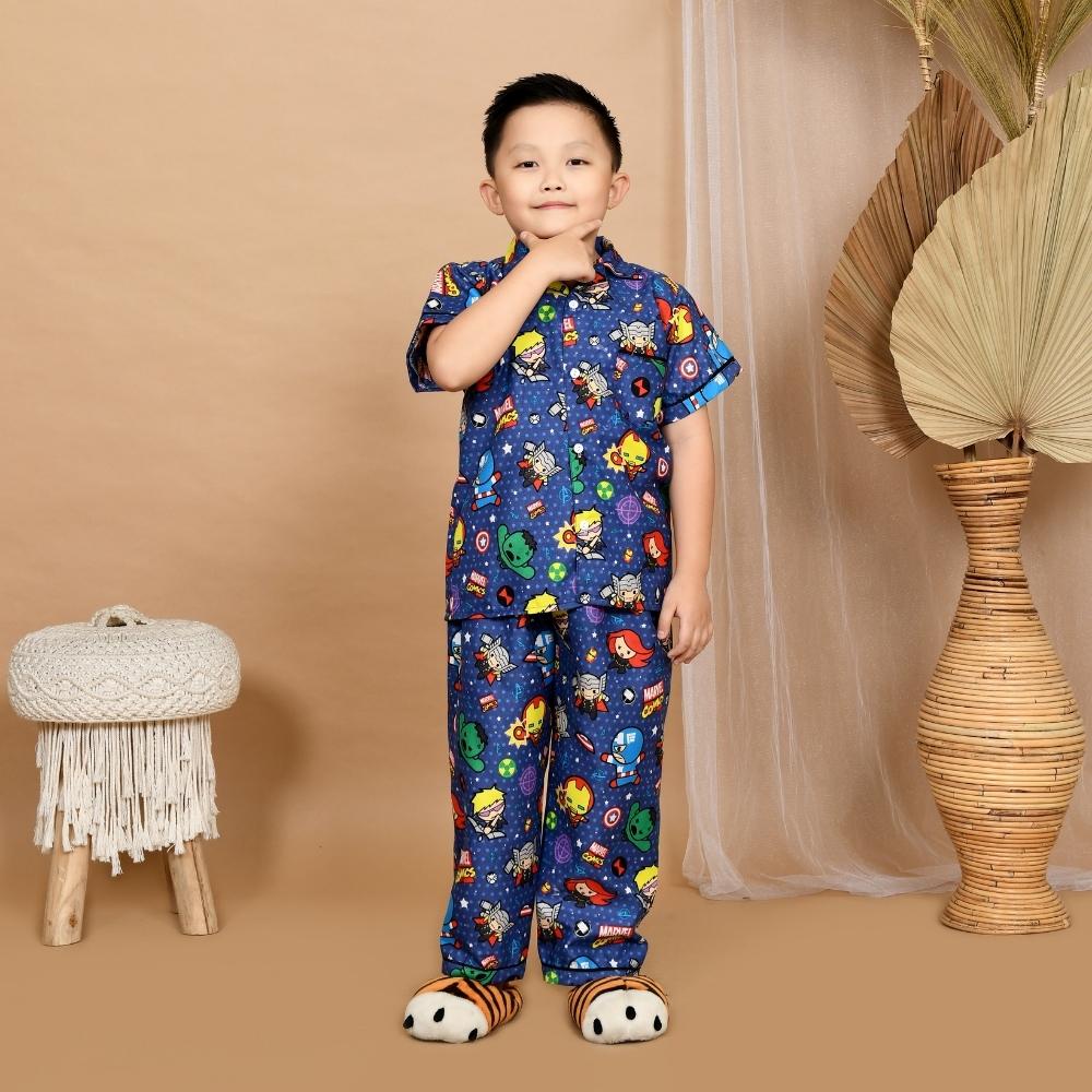 Cleopatra Piyama Anak Laki Usia 1 - 6 Tahun ( kids Size M / L / XL ) Bahan Microtex / Piyama Anak Cowo / Piyama Karakter / Piyama Motif Anak - Part 2