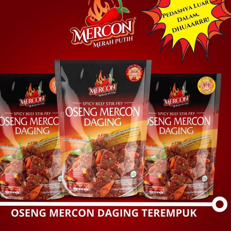 Mercon Merah Putih - Hemat Combo Berdua || 2 x Oseng Mercon Daging