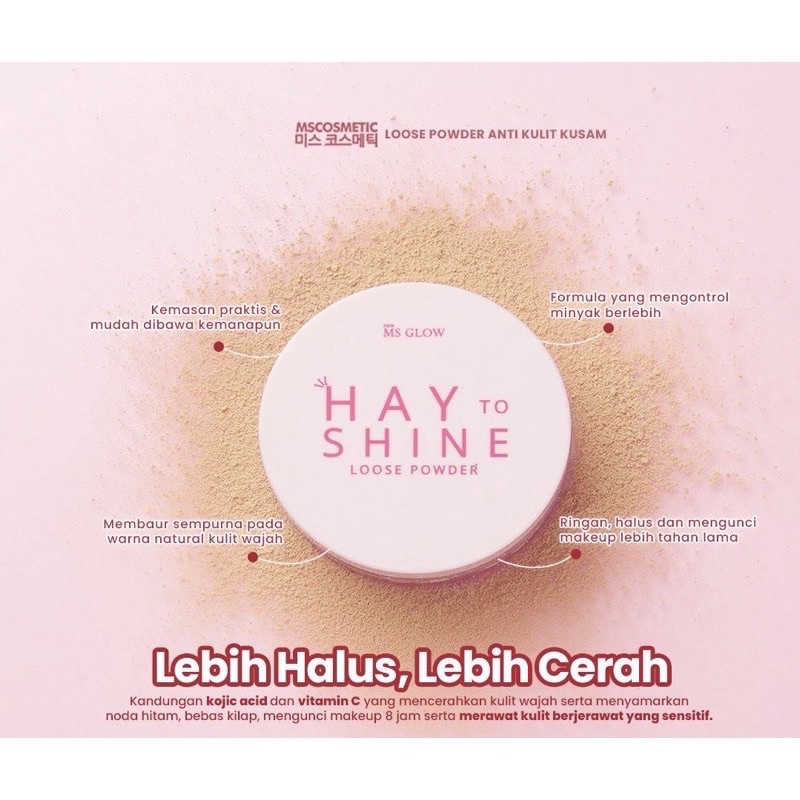 BEDAK TABUR LOOSE POWDER IVORY MSGLOW SALE