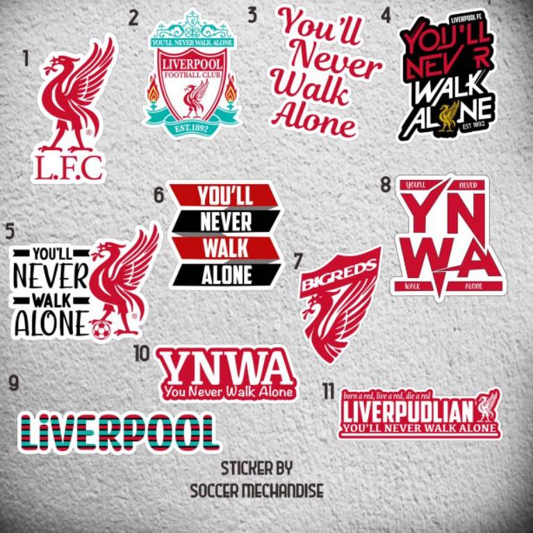 

(S-G9G✪) Stiker Pack Bola Liverpul kekinian