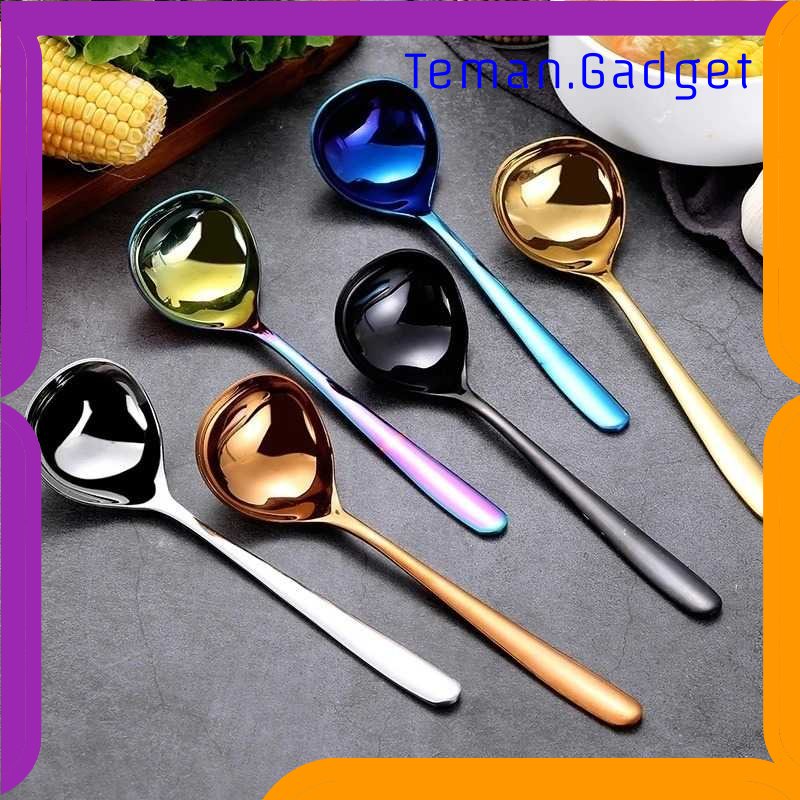 TG - DPR Moitakiy Sendok Makan Sup Soup Spoon Stainless Steel - F82