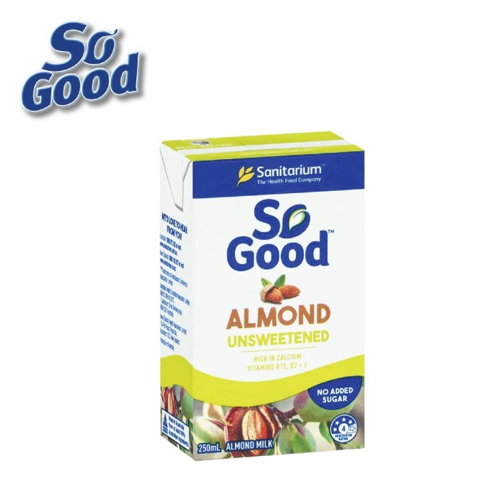 

So Good Almond Milk Unsweetened 250ml