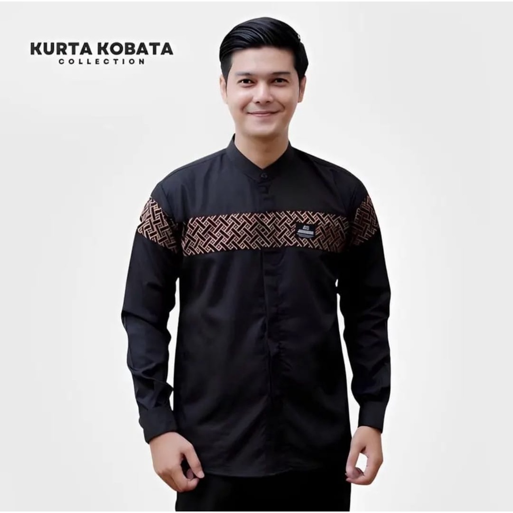 Baju Koko Hadroh Lengan Panjang Material Catton Adem Serap Keringat