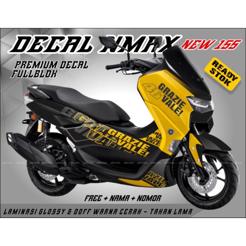 stiker decal full body motor yamaha nmax new 155