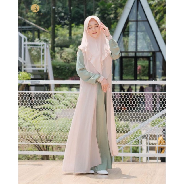 GAMIS DRESS RUBY BY AIMANA.ID