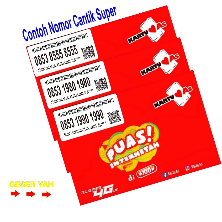 Nomor Cantik Simpati As Telkomsel 555 Seri Tahun 1971 1980 1990 Nomer Rapi Sempati Combo Sakti 7gb 3