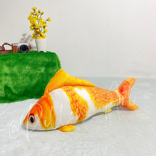 Pillowart - Bantal Boneka Ikan Koi Size M - ART046