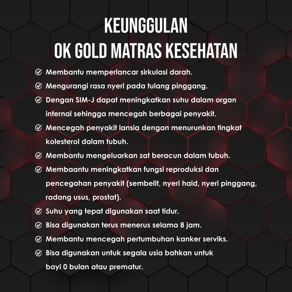 [READY STOCK] OK Twin Gold/Dana Bio Sun Mat/JEIDO POWER MAT/Jangsu Jade Health mat/Imperial Jade Mat