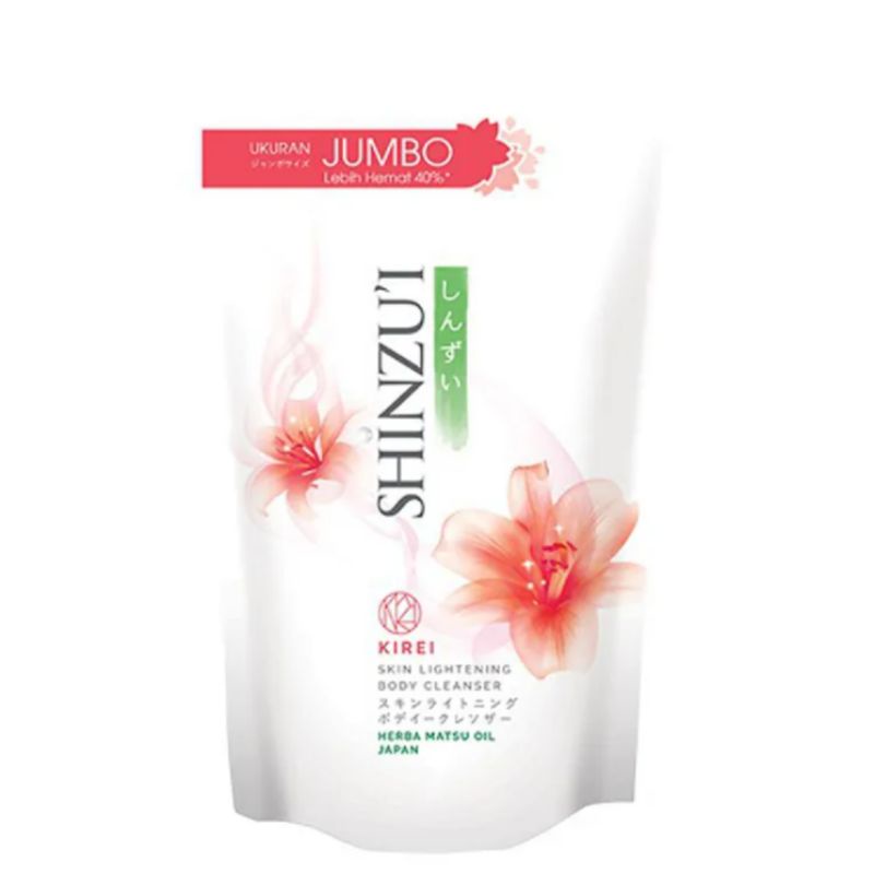 Jual Shinzui Body Cleanser Kirei Jumbo Reff Ml Shopee Indonesia