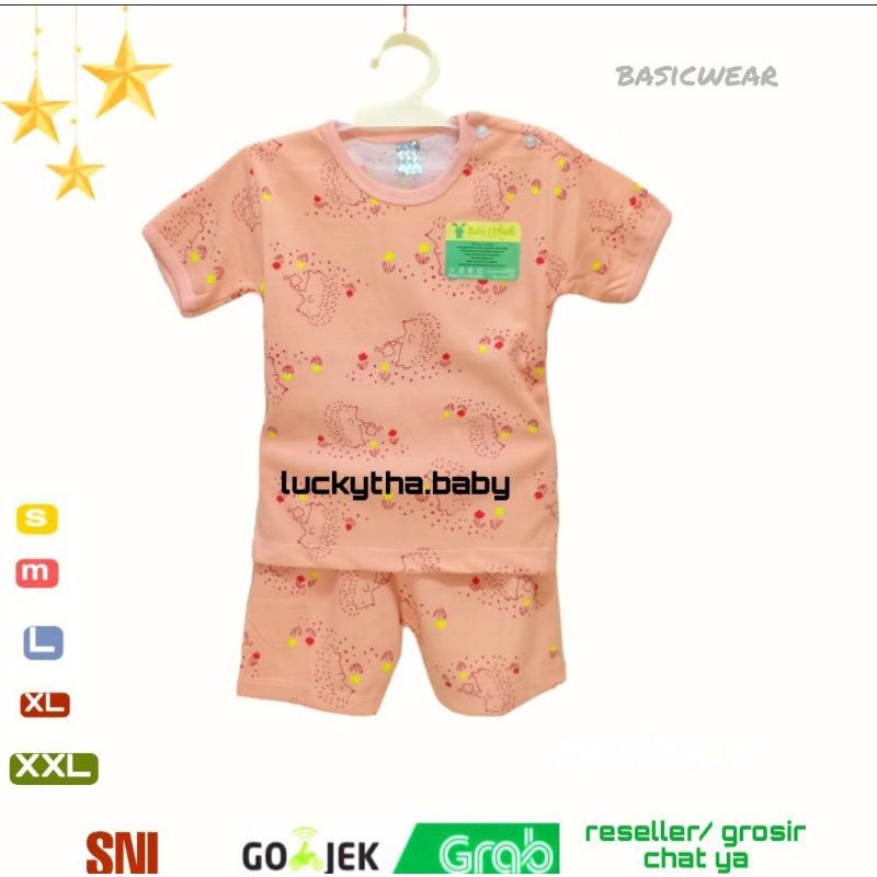 Setelan Aruchi pendek Aecha series / setelan anak perempuan