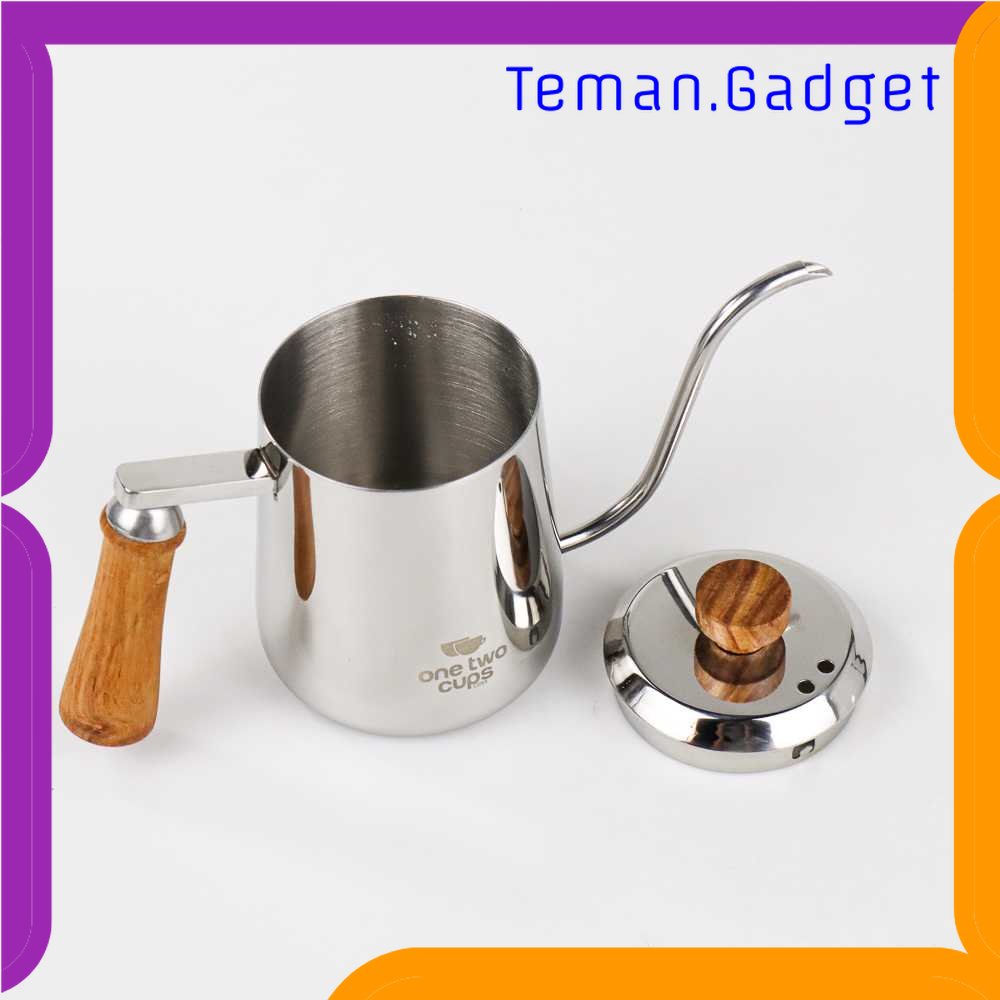 TG - DPR One Two Cups Teko Kopi Teh V60 Pitcher Stainless Steel - C055
