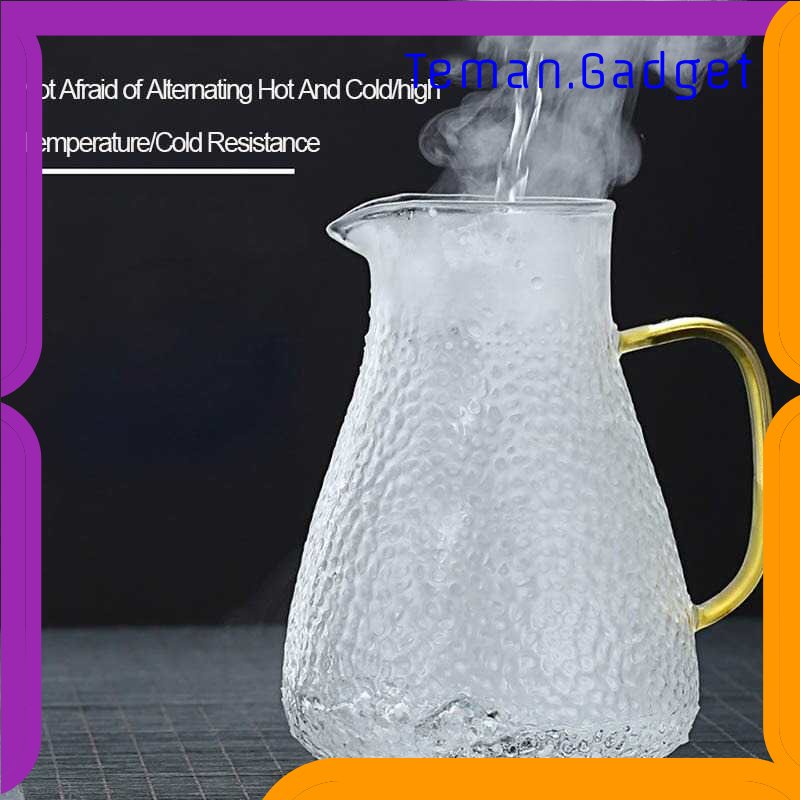 TG - DPR BORREY Teko Pitcher Teh Chinese Teapot Borosilicate Glass - BR-271