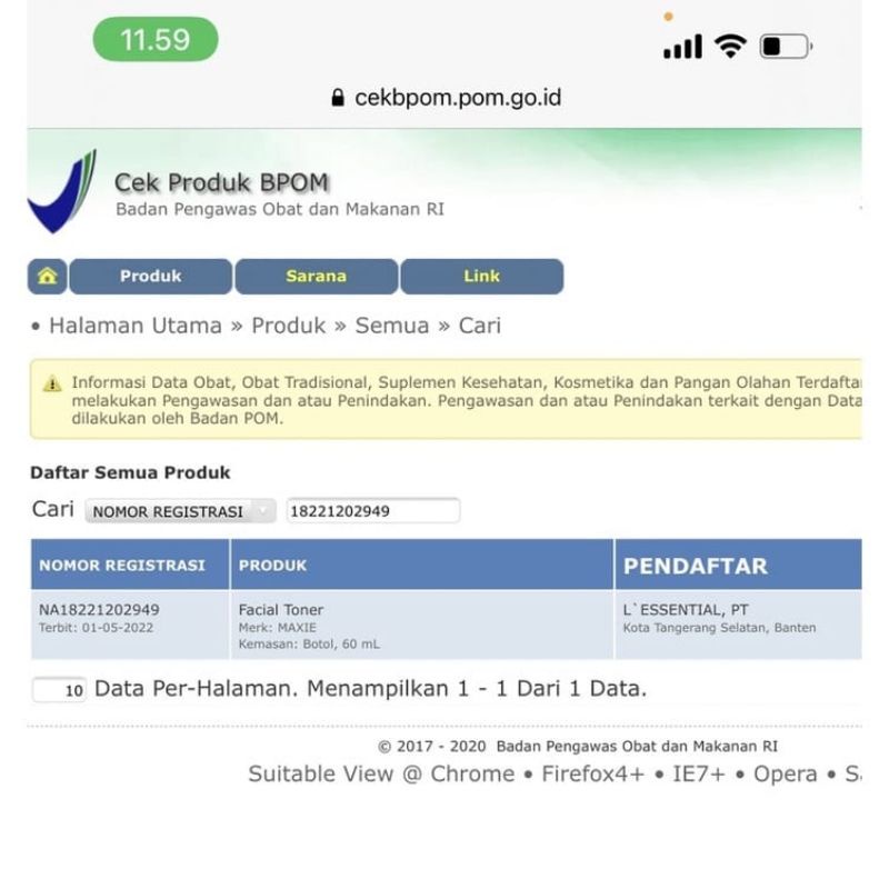 MAXIE GLOW SKINCARE BPOM KEMASAN BARU