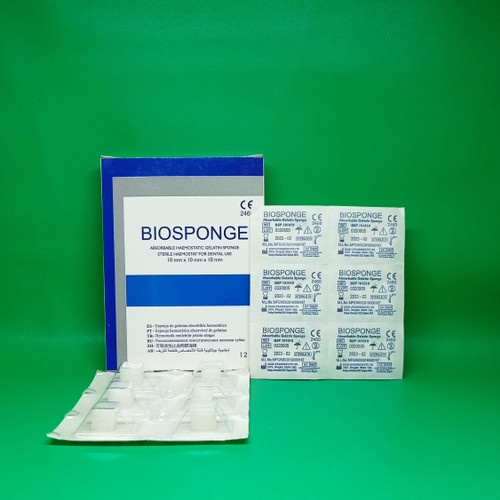 BIOSPONGE / CURASPON / SURGISPON / SPONGOSTAN ( 12 pcs ) EXP 2025