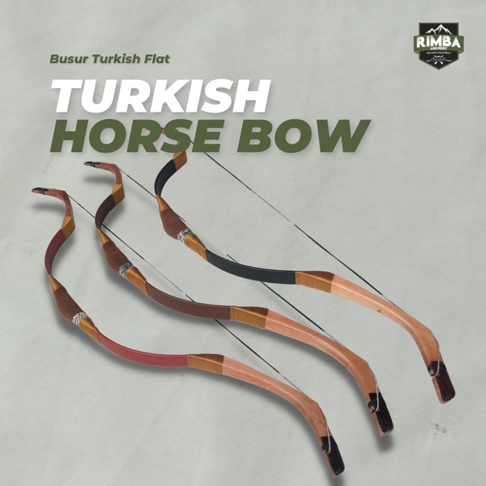 Busur Horsebow Turkish / Busur Panah Flat Turkish