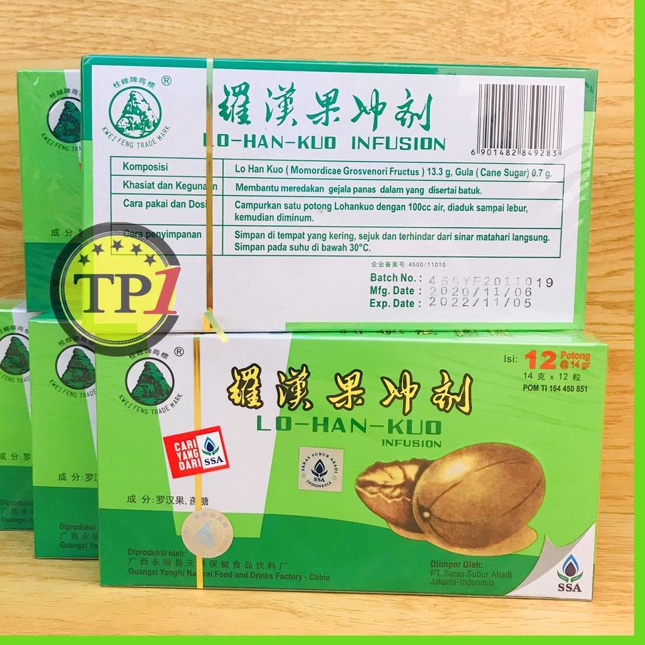 

Lo Han Kuo Infusion/LOHANKUO/Pereda Panas Dalam dan Sakit Tenggorokan/Sehat Minuman Jamu Herbal