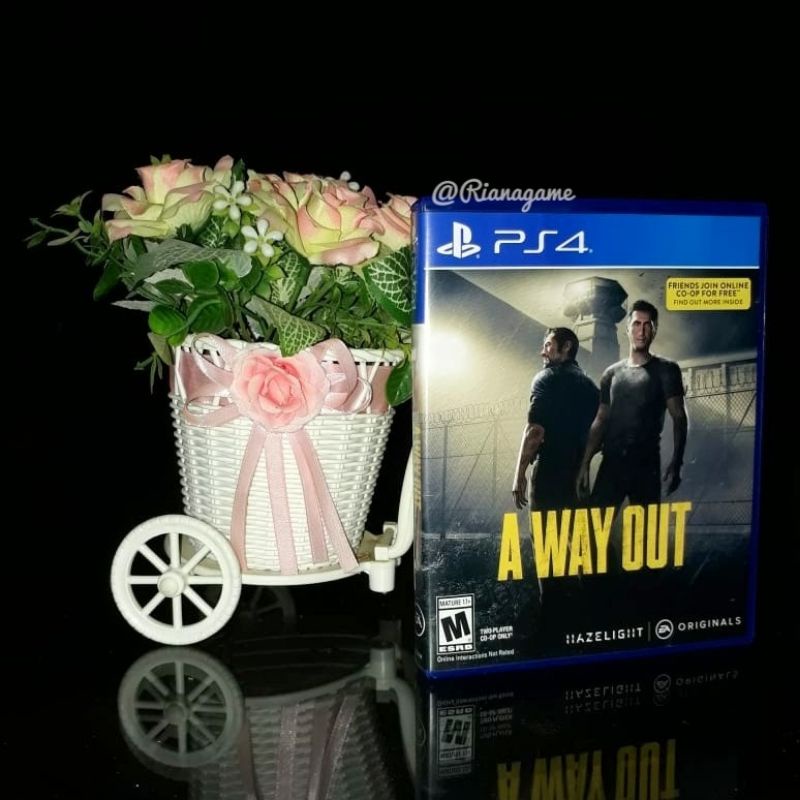 BD Kaset PS4 PS5 A Way Out Away Out Game CD PS 4 5 Original Playstation Bekas Second