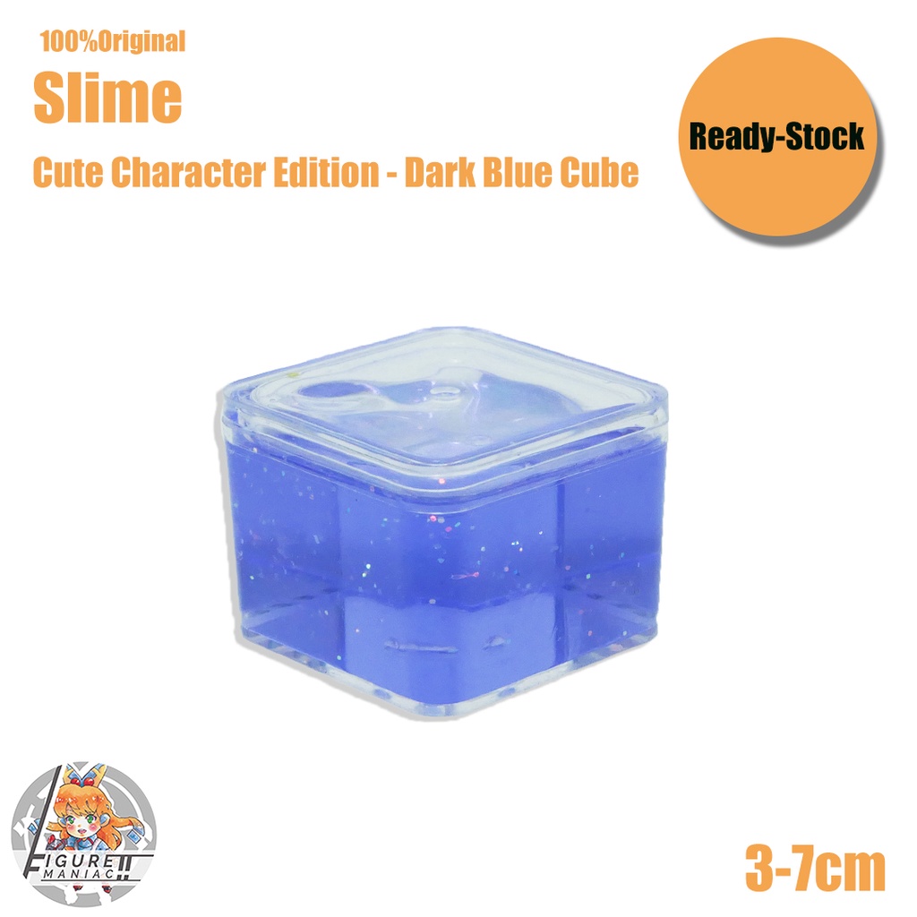 Mainan Anak - Slime CUBE Kotak Mini Cute Edition Import Premium Slime Lucu Cute Slime Aman Crystal Mud Galaxy Mud