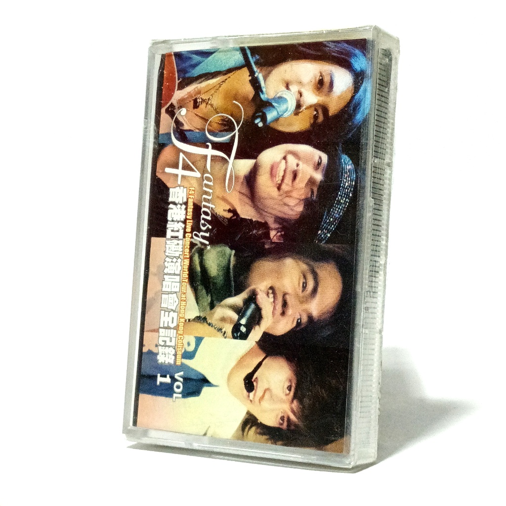 kaset F4 Fantasy Live Concert World Tour vol. 1 new sealed