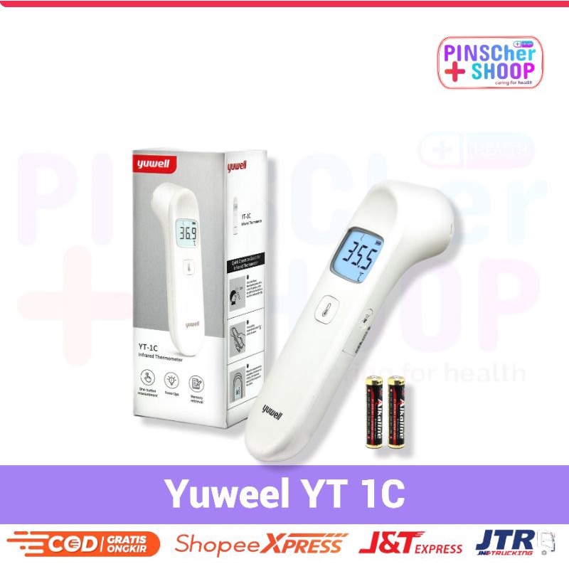 Termometer Digital Yuwell YT - 1C Thermometer Dahi Non Kontak