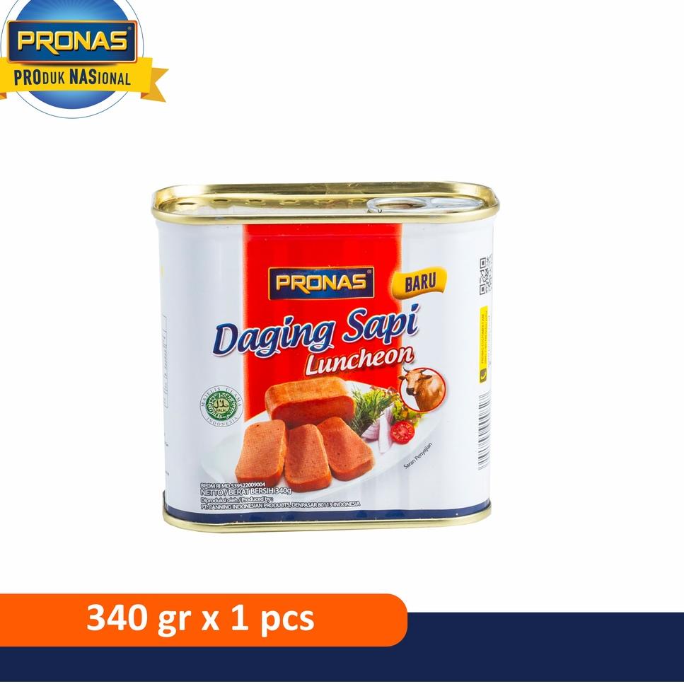 

[PRODUK TPF7L] Pronas Luncheon Sapi (Daging Blok Serbaguna) 340 g GJM