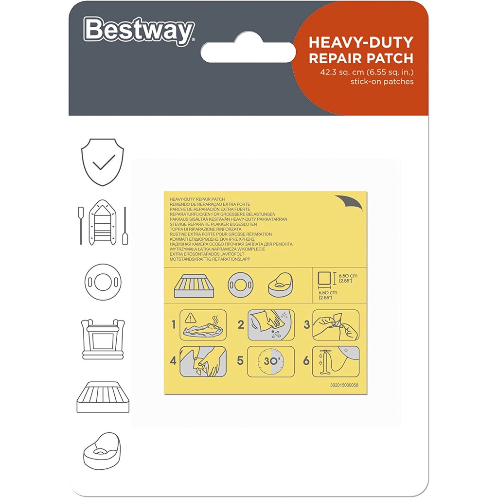 Bestway Lem Penambal Kasur Angin Kolam Renang Anak Repair Kit - 62068