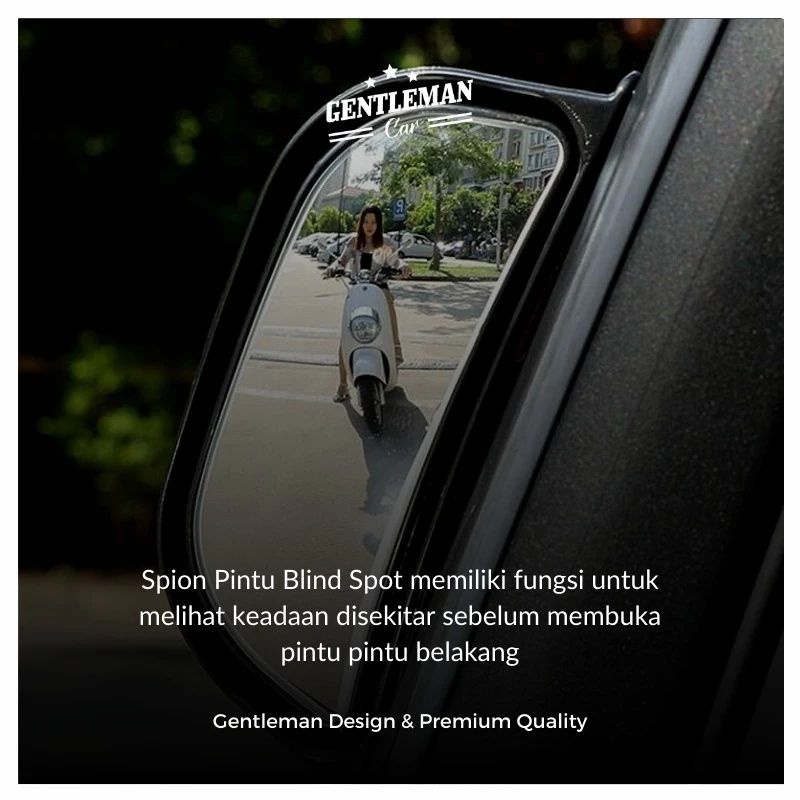 Spion Pintu Tambahan Blind Spot Mobil | Kaca Samping  Baris Tengah