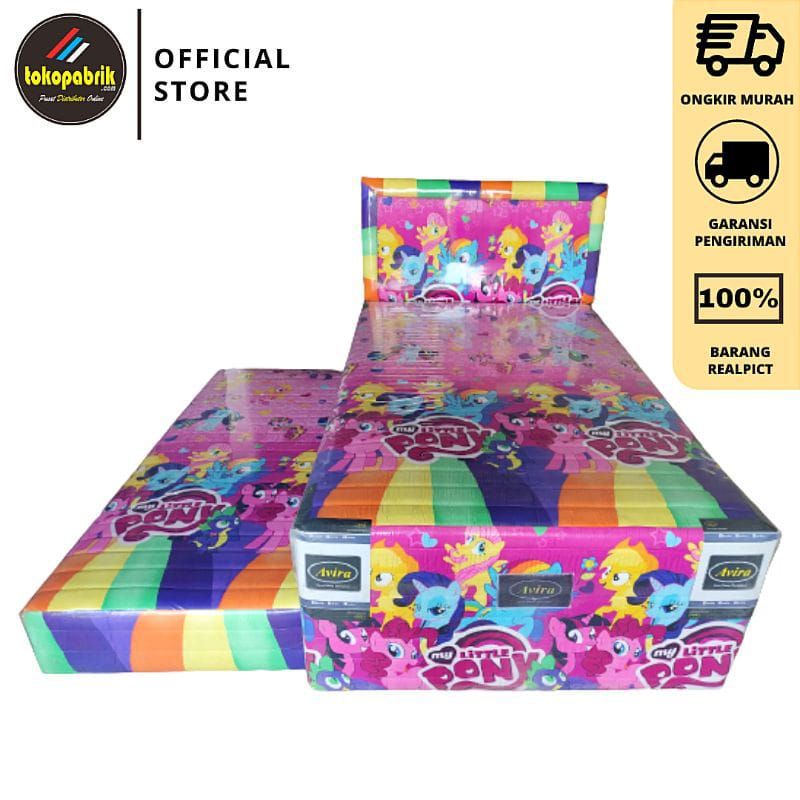Spring bed Sorong Anak - Kasur Springbed Sorong 2 in 1 Karakter Terlaris Indramayu Cirebon Tegal