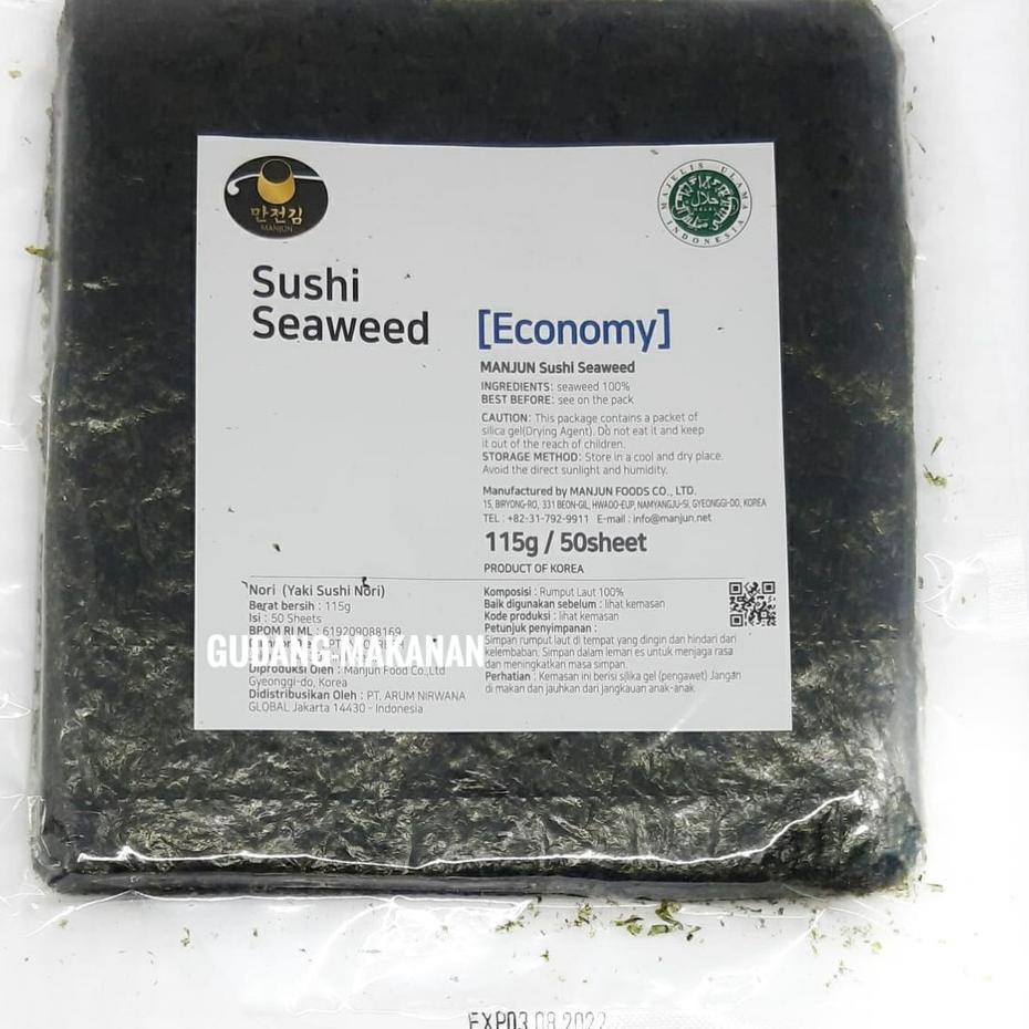 

✻Murah Banget➭ KW8KC Manjun Yaki Sushi Nori Economy Grade 50's 63 ✻Bayar Di Tempat