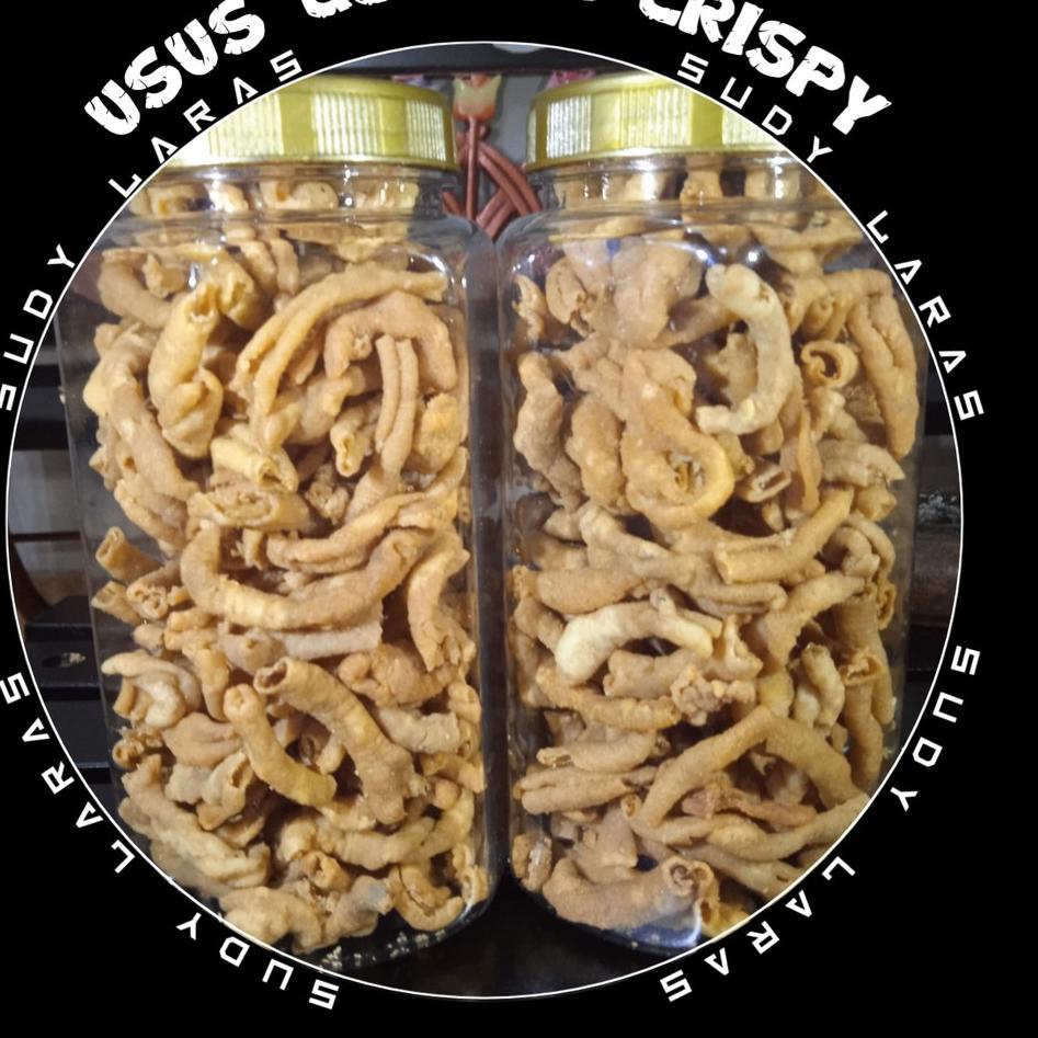 

[PRODUK L7SHS] Keripik Usus Crispy | Usus Ayam Goreng toples NJW