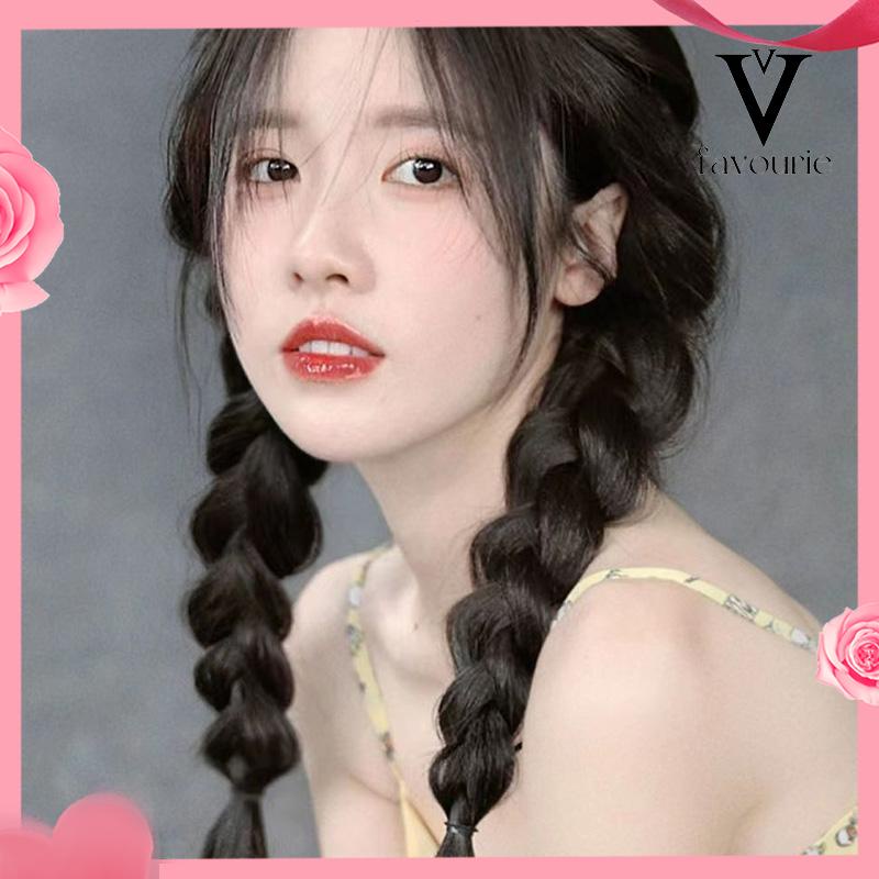 CODCODWig Rambut Palsu Synthetic Braids Colorful Korea Fashion Gaya Untuk Wanita-FA-FA