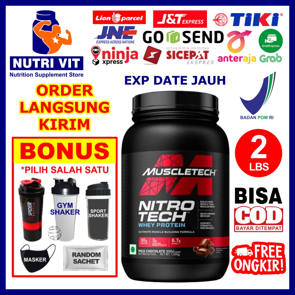 Nitrotech 2 Lbs Muscletech Nitrotech 2 Lbs BPOM Nitrotech 2Lbs Muscletech Nitrotech 2Lbs Muscletech 