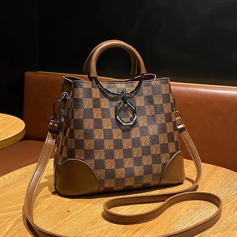 BJ63830 - BROWN/KHAKI/TMK - TAS JINJING HANDBAG SLEMPANG WANITA FASHION IMPORT MODIS ELEGAN TERMURAH TERLARIS TERBARU BAGSTORE JAKARTA TAS BATAM ZC3830 LT2177 GT2012