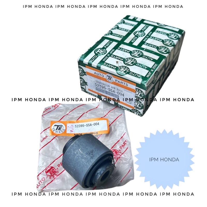 52395 S5A Bos Bush Bushing Sayap Arm Belakang Atas Honda CRV GEN 2 GEN 3 GEN 4 RD4 RD5 RE RE1 RE3 RM RM1 RM3 2002-2017 STREAM 2002-2006 CIVIC ES VTIS Century 2001-2005 Odyssey RB1 RB3 2004-2013