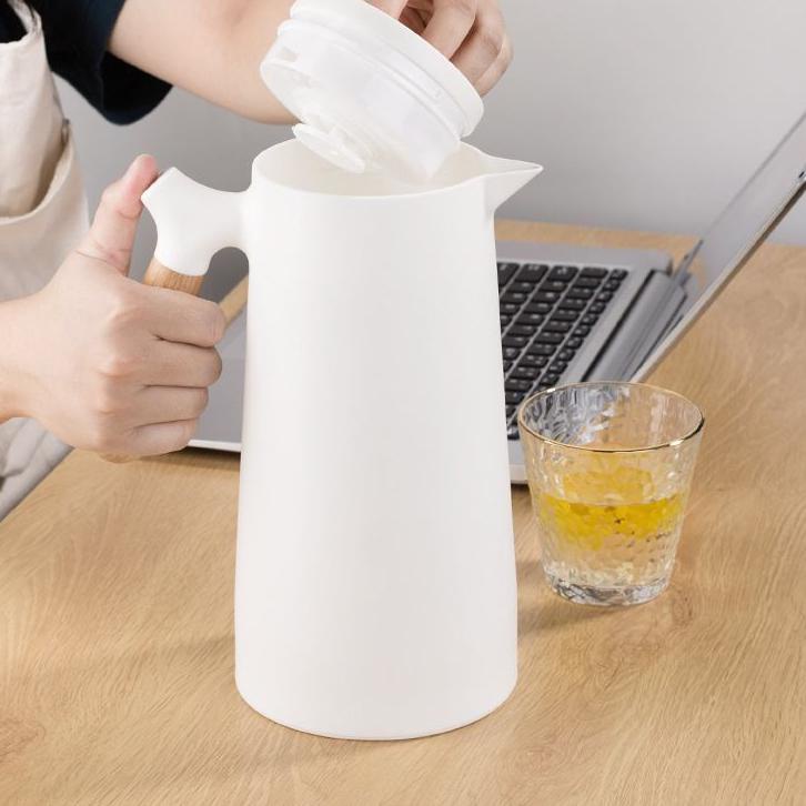 Model Baru.. CaTalina Termos Air Panas 1 Liter Teko Air Panas Tempat Penyimpanan Air Panas Kettle Th