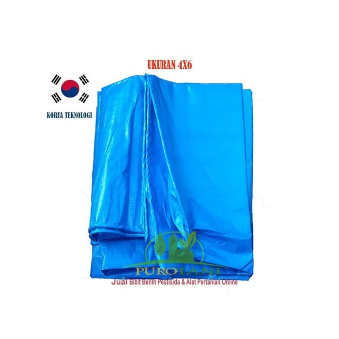Terpal 4x6 terpal tenda kolam ikan montana korea