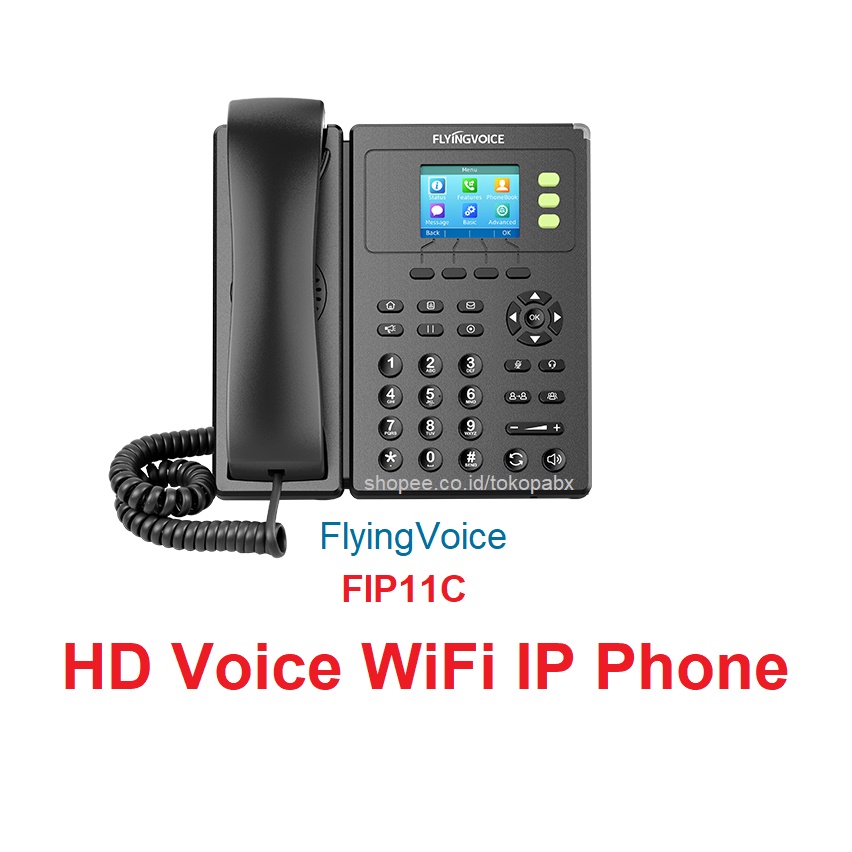 HD Voice IP Phone Wireless Cordless