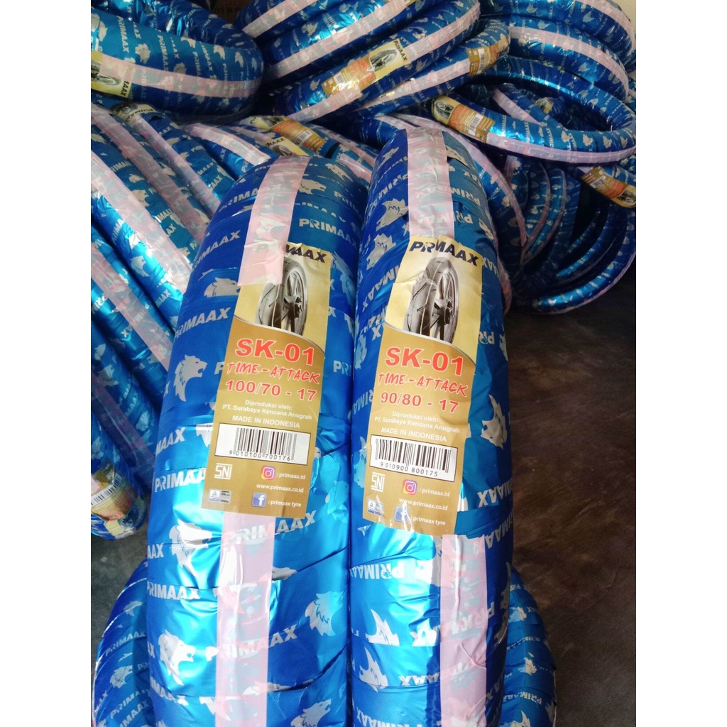 Ban Primax SK 01 Ban Donat Ban Luar Primax 80/80 80/90 70/80 60/80 50/90 100/ 70 Ring 17 Ban Luar Mo
