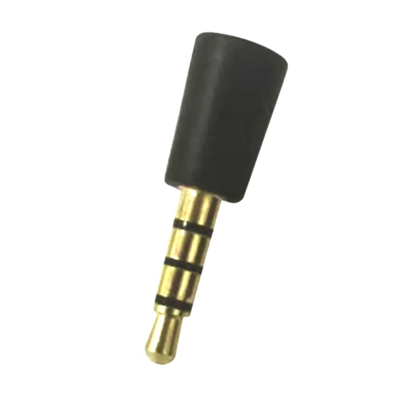 Zzz 3.5mm Male Plug Jack Microphone Connector Soket Colokan Mini Untuk Ponsel Laptop Tablet Gamepad Aksesoris