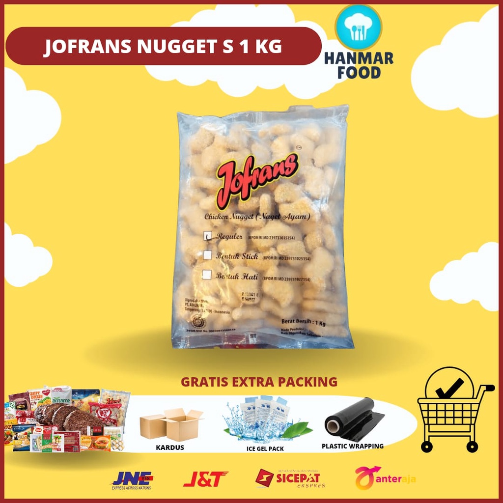 

Jofrans Nugget Ayam 1kg