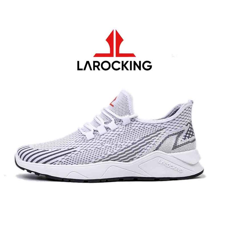 Promo Terbaru Larocking - Venus Putih | Sepatu Sneakers Pria 42
