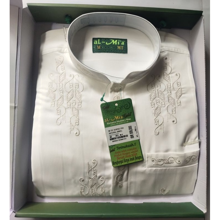 Koko Al mia size M lengan pendek