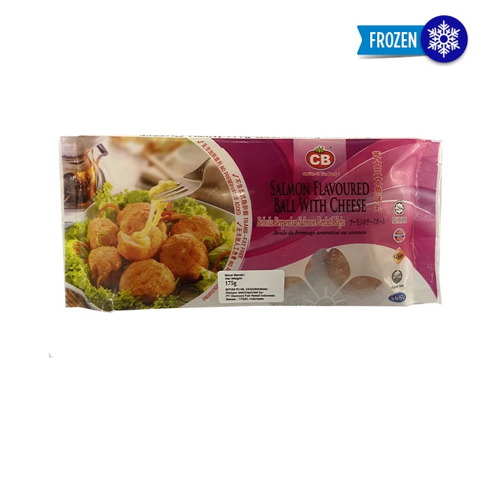 CB SALMON FLAVOURED BALL WITH CHEESE 175 GR