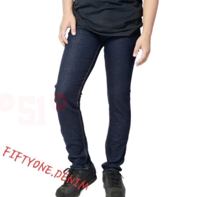 FIFTYONE DENIM - Celana Jeans Pria Slim Fit Streetch Original / Celana Levis Cowok / Jeans Cowok