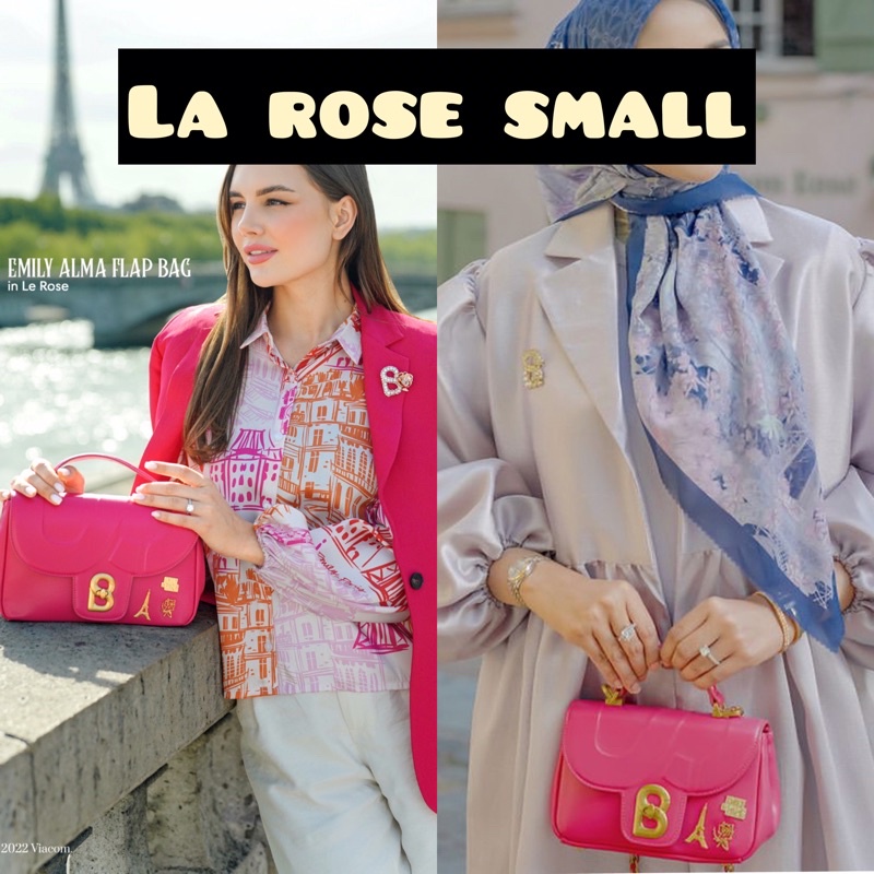 ALMA FLAP BAG EMILY IN PARIS BUTTONSCARVES