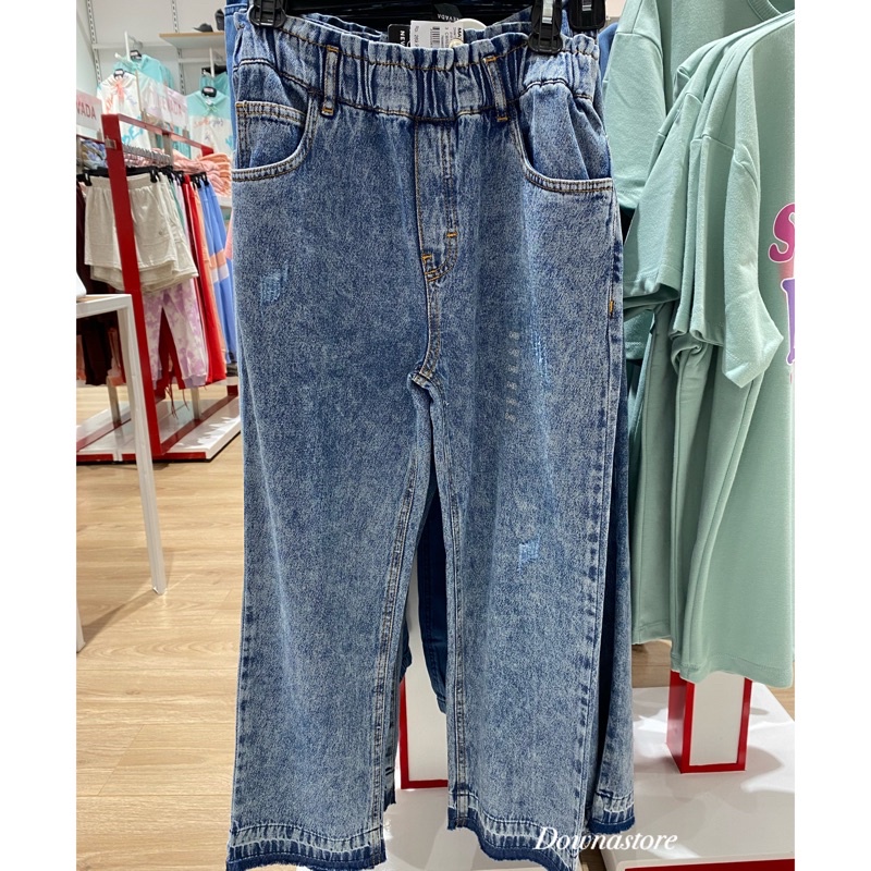 Celana kulot jeans anak perempuan brand Nevada (9-16tahun)